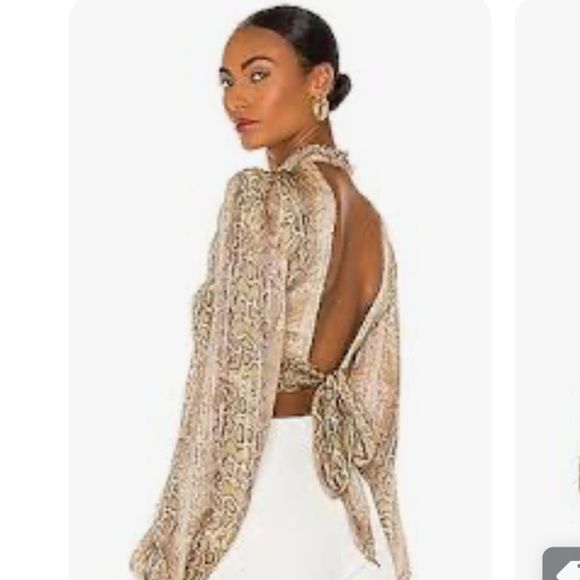 ROCOCO SAND Rhea Mini Skirt set in Snake Multi - Picture 4 of 16